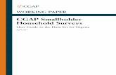 CGAP Smallholder Household Surveys · 2019-06-13 · CGAP Smallholder Household Surveys User Guide to the Data Set for Nigeria April 2017. III ... Responsibilities of the listing