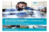 JOB OPPORTUNITIES FOR SPECIALIST BIOMEDICAL SCIENTISTS · JOB OPPORTUNITIES FOR SPECIALIST BIOMEDICAL SCIENTISTS IN NORTHERN IRELAND For Career, For Family, For Lifestyle. ... Peace