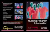 Nursing Program Information · Nursing Program Information. Reach. Higher. 180372. Admissions . Information. Applicants can apply online at . suny.edu/applysuny. and . commonapp.org.