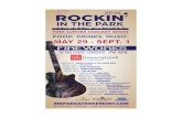 2016- ROCKIN flyer- RGB - Village of Rosemont · rockin. in the park free summer concert series food. drinks. music. 29 - sept. 1 fireworks every concerti financial park at rosemont