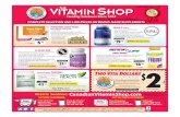Healthy Solutions Since 1984Hl h S l i Si 1984 flyer-nov 2016-a.pdfHealthy Solutions Since 1984Hl h S l i Si 1984 WEBSITE SHOPPING: CanadianVitaminShop.com MAIL ORDER Free Shipping