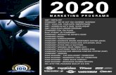 MARKETING PROGRAMS - Standard · 1 2020 marketing programs smp® parts app standard ® 'we've got you covered' giveaway smp® 'your car, your data' sweepstakes smp® 'women in auto