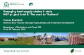 Emerging beef supply chains in Asia NBF project brief ... · • Macro trends driving beef demand & investment • Urbanisation 2010 inflection point (global) rural > urban • Population