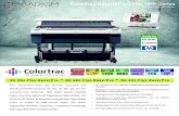 Colortrac SmartLF SC Flex MFP Series · 2013-03-15 · SmartWorks EZ Touch Plus (Flex models SC 25c & SC 36c) SmartWorks Pro Scan & Copy (Flex SC 42c) Paradigm Imaging Group 3010