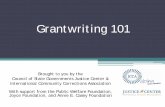 Welcome to â€œDeveloping Your Grant Writing Skillsâ€‌ ... Objective 1: Recruit and train a speakersâ€™