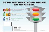 STOP. RETHINK YOUR DRINK. GO ON GREEN. STOP. RETHINK YOUR DRINK. GO ON GREEN. Building a Healthy Boston