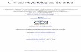 Clinical Psychological Science - University of Minnesotaredishlab.neuroscience.umn.edu/Papers/2014-Bickel... · Clinical Psychological Science ... discounting of delayed reinforcers,