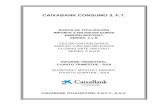 CAIXABANK CONSUMO 3, F.T. · 2020-01-17 · caixabank consumo 3, f.t. € € bonos de titulizaciÓn importe 2.450.000.000 euros emisiÓn 26/07/2017 series: a y b € securitisation
