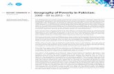 Summary Geography of Poverty in Pakistan of Geography of... · 2018-11-29 · Muhammad Usman Ghaus P A K I S T A N P O V E R T Y A L L E V I A T I O N F U N D Geography of Poverty