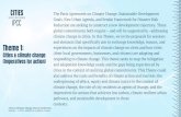 (Imperatives for action) Cities & climate change …...Theme 1: Cities & climate change (Imperatives for action) The Paris Agreement on Climate Change, Sustainable Development Goals,
