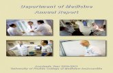Department of Medicine Annual Report - hscj.ufl.edu€¦ · Department of Medicine Annual Report Academic Year 2010-2011 ... Rheumatology & Clinical Immunology Department of Medicine