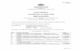 Supplementary Certificate of Approval · 2019-03-08 · NMI 5/6A/92A Rev 16 Page 1 of 2 Bradfield Road, West Lindfield NSW 2070 Cancellation Certificate of Approval NMI 5/6A/92A Issued