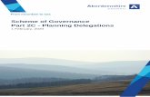 pScheme of Governance Part 2C - Planning Delegationspublications.aberdeenshire.gov.uk/.../list-of-planning-delegations.pdf · Part 2C - Planning Delegations Version 01/02/2020