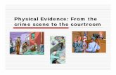Physical Evidence: From the crime scene to the …sites.nationalacademies.org/cs/groups/pgasite/documents/...A crime scene can be oAn outdoor location. oAn indoor location. oA body