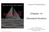 Chapter 14 Kinetics - Central Lyon · Chemical Kinetics Factors That Affect Reaction Rates •Physical state of the reactants. –In order to react, molecules must come in contact