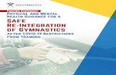 Physical and Mental Health Guidance for a USA Gymnastics/covid...6 Physical and Mental Health Guidance for a Safe Re-Integration of Gymnastics after COVID-19 Restrictions from Training