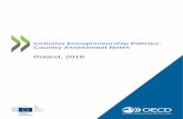 Inclusive Entrepreneurship Policies: Country Assessment NotesThe Business Constitution (Konstytucja Biznesu reform (since 2018), which establishes new and easier fundamental principles