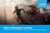 Silent Suffocation in Africa - indiaenvironmentportal suffocation in... · Silent Suffocation in Africa: Air Pollution is a Growing Menace, Affecting the Poorest Children the Most