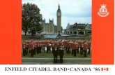 ENFIELD CITADEL BAND-CANADA '861*1 · ENFIELD CITADEL BAND Founded in Tottenham, North London in 1892, the band soon established a reputation as one of the foremost Salvation Army
