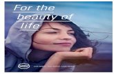 For the beauty of life - Merz Pharma · aesthetic medical devices Ultherapy® and Cellfina™ to the Merz portfolio allows the company to provide clinically-relevant treatment options