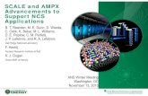 SCALE and AMPX Advancements to Applicationspeplowde/p080slides.pdf · 2014-01-09 · 2 SCALE and AMPX Advancements to Support NCS Applications Applications 0246 810 Energy (ev) 1×10-4
