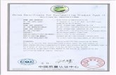 China Certificate for Eco label I ing Product Type Il ...€¦ · China Certificate for Ecol abel I ing Product Type Il Certificate No: Product type NS301m NS20121 NS40122* NS22112,
