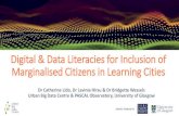 Digital & Data Literacies for Inclusion of Marginalised Citizens in Learning Cities · JOINTLY FUNDED BY Digital & Data Literacies for Inclusion of Marginalised Citizens in Learning