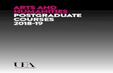 ARTS AND HUMANITIES POSTGRADUATE COURSES · Faculty of Arts and Humanities. It houses the unique East Anglian Film Archive and the Centre ... American studies for more than 50 years,