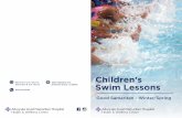 Children’s Swim Lessons - Advocate Health Care · 2019-12-16 · These classes are designed for the preschooler who is ready to learn to swim, but not ready to swim without you.