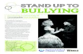 A Tool Kit for Teachers - Home - BullyBust...A Tool Kit for Teachers Effective bully prevention efforts need to be comprehensive. This educator’s tool kit and its companion student
