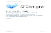 Silverlight Business Apps: Module 3 - Authentication ...az12722.vo.msecnd.net/silverlight4trainingcourse1-3/la… · Web viewSilverlight Business Apps: Module 3 - Authentication,