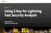 Using Z-Ray for Lightning Fast Security Analysis€¦ · Using Z-Ray for Lightning Fast Security Analysis Martin Bednorz ZendCon Las Vegas 2018 1