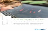 The difference is clear - Philips...The difference is clear Philips UVC lamp – for fish ponds keep your pond clean and healthy all year round. Algae can upset the natural balance