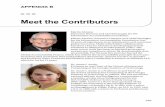Meet the Contributors - COnnecting REpositories · Appendix B Meet the ContriButors 344 Dawn N. Jutla, PhD Board Director, OASIS, and Professor, Sobey School of Business, Saint Mary’s