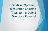 Opioids in Wyoming, Medication Assisted Treatment & Opioid Overdose … · 2020-06-12 · Introduction to Medication Assisted Treatment Medication-Assisted Treatment (MAT) is the