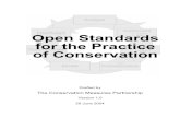 The Conservation Measures Partnership · Conservation Measures Partnership ii Executive Summary In order to achieve our goals, the conservation community must determine the extent