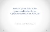 Enrich your data with geocoordinates from OpenStreetMap or ... · PostgreSQL since 1998 • Founding member of PGEU • Board of Directors: PGEU • PostgreSQL Regional Contact for
