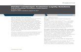 Vendor Landscape: Customer Loyalty Solutions · Vendor Landscape: Customer Loyalty Solutions August 14 2017 Updated: August 18 2017 2017 forrester research Inc. Unauthorized copying