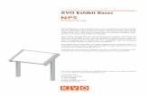 KVO Exhibit Bases - irp-cdn.multiscreensite.com€¦ · KVO’s NPS Exhibit Bases are constructed from durable aluminum and comes with a standard polyurethane textured paint finish