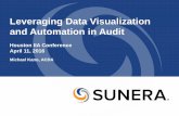 Leveraging Data Visualization and Automation in …...6 Introduction Michael Kano, ACDA Michael is a Senior Manager with Sunera’s national data analytics practice. Michael has 20