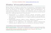 Data Visualization - python4csip.compython4csip.com/files/download/Data Visualization.pdf · Data Visualization When data is shown in the form of pictures, it becomes easy for the