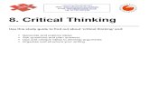 8 Critical Thinking - thinking/8 Critical...آ  8. Critical Thinking ... critical tools to understand