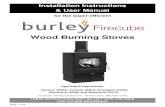 Wood Burning Stoves...Wood Burning Stoves Applicable Appliances: Owston (9303), Launde (9304), Bradgate (9305), Swithland (9308) and Bosworth (9312) Document reference BUR/01/19 Revision