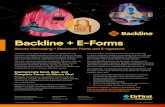 Backline + E-Forms - Amazing Charts€¦ · Backline® by DrFirst is the perfect tool to help you accelerate, simplify, and ensure the successful delivery of forms for completion,