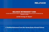 Reliance Retirement Fund - Nippon India Mutual Fund · 2018-10-29 · Reliance Retirement Fund ... Source: McKinsey CEO Roundtable Report 2014, USD/INR Exchange Rate is 62.5 . Retirement