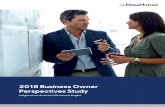 2018 MassMutual Business Owners Perspectives Study · The 2018 MassMutual Business Owner Perspectives Study takes the pulse of today’s business owners. Conducted by HawkPartners