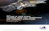 MAY 2018 GettinG in Your Space: LearninG from paSt ...€¦ · 3 Active debris removal is a proposed method for remov - ing defunct satellites or loose spacecraft components before