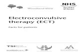 Electroconvulsive therapy (ECT) · What Electroconvulsive therapy (ECT) cannot do The effects of ECT will relieve the symptoms of your depression but will not help all your problems.