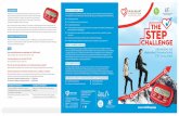 IHF Step Challenge 6pp A5 (HSE) · The Step Challenge encourages accumulated activity, such as stair climbing and walking. Using a pedometer, employees are encouraged to build up