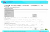 Small Community Grant Application Formnortherntablelands.lls.nsw.gov.au/.../smallcommunitygr… · Web viewSmall Community Grants Application Guidelines s upporting document on how